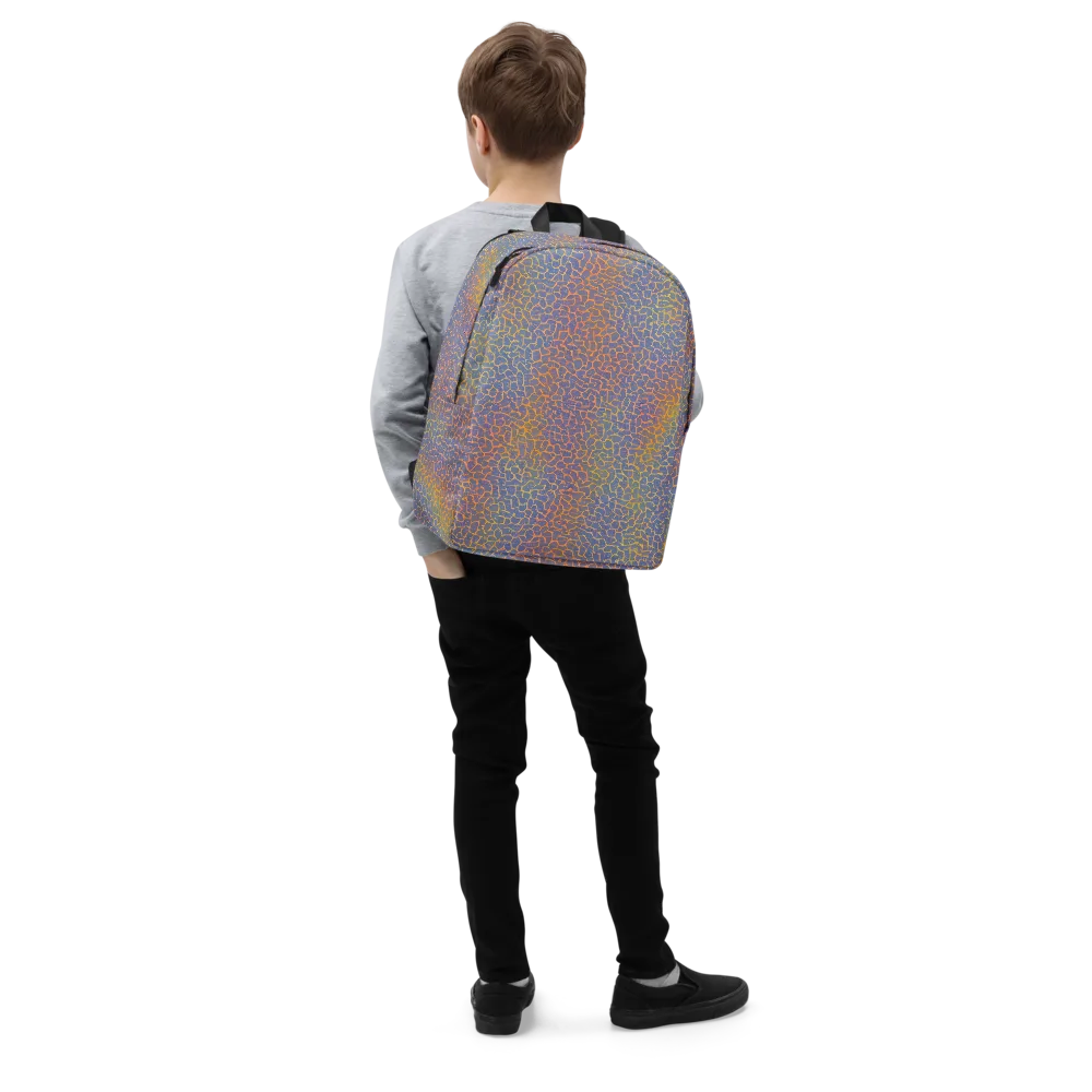 Martian Gridlock on Minimalist Backpack — Right Front