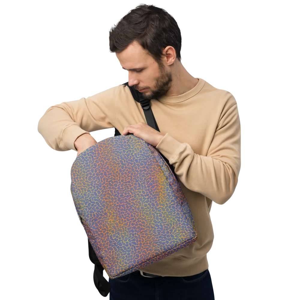 Martian Gridlock on Minimalist Backpack — Front