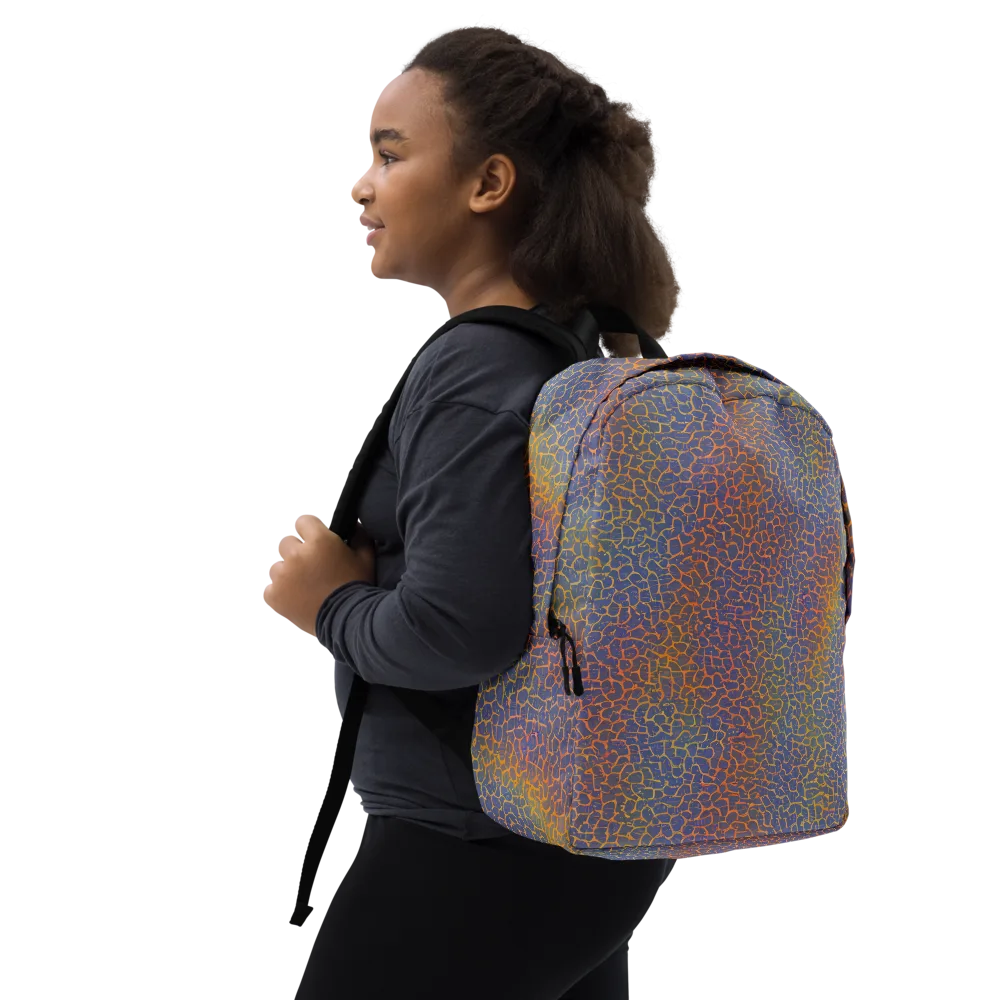 Martian Gridlock on Minimalist Backpack — Right Front
