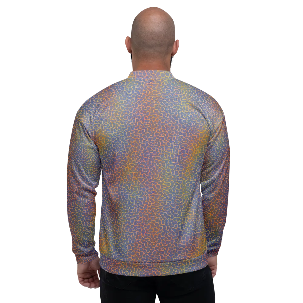 Martian Gridlock on Bomber Jacket — Back