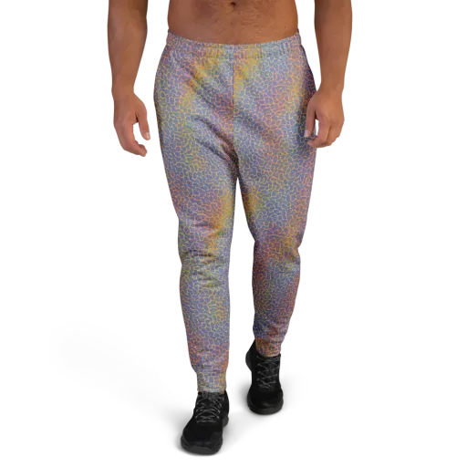 Martian Gridlock on a Men's Joggers