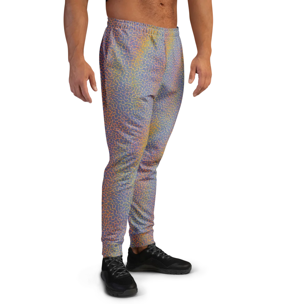 Martian Gridlock on Men's Joggers — Right