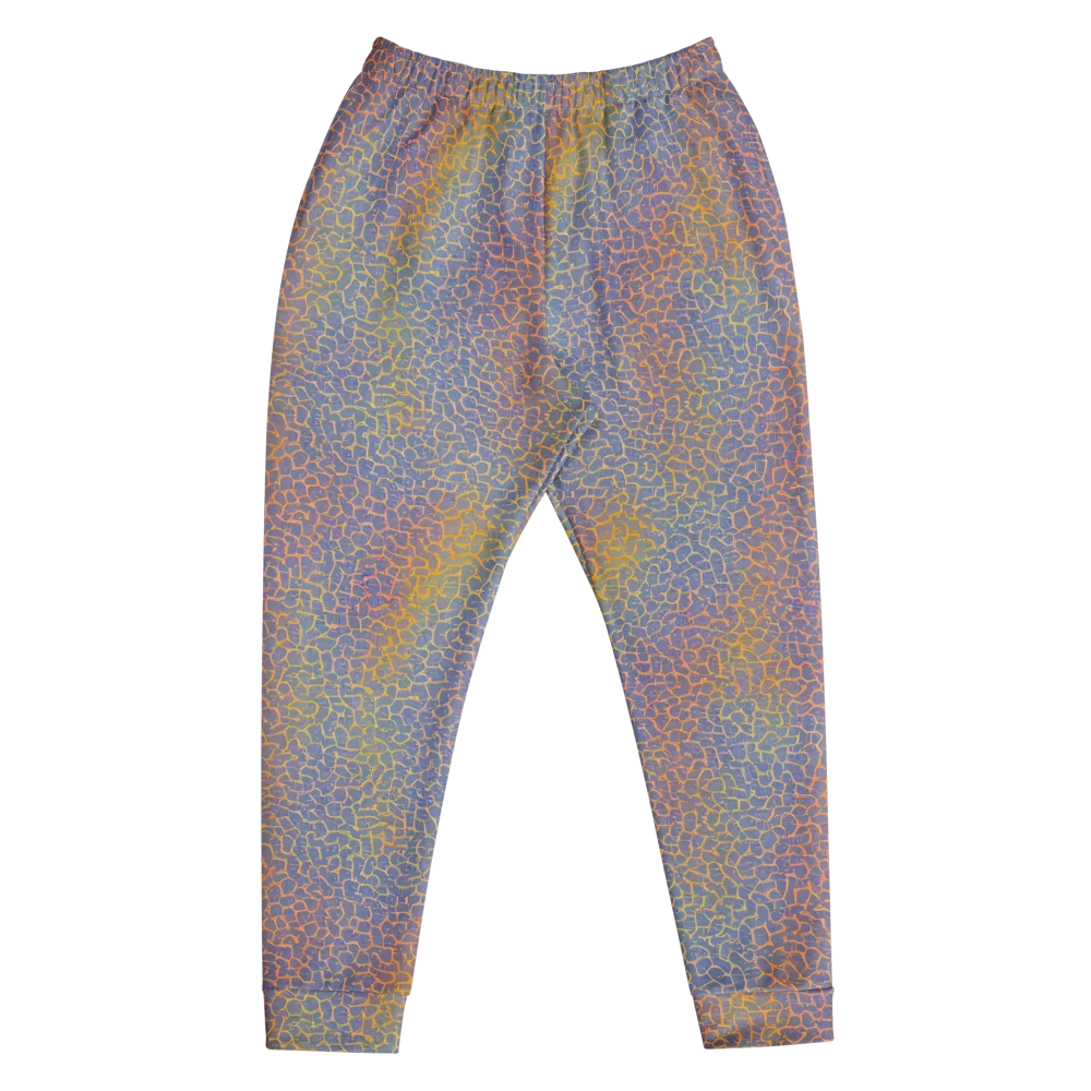 Martian Gridlock on Men's Joggers — Front