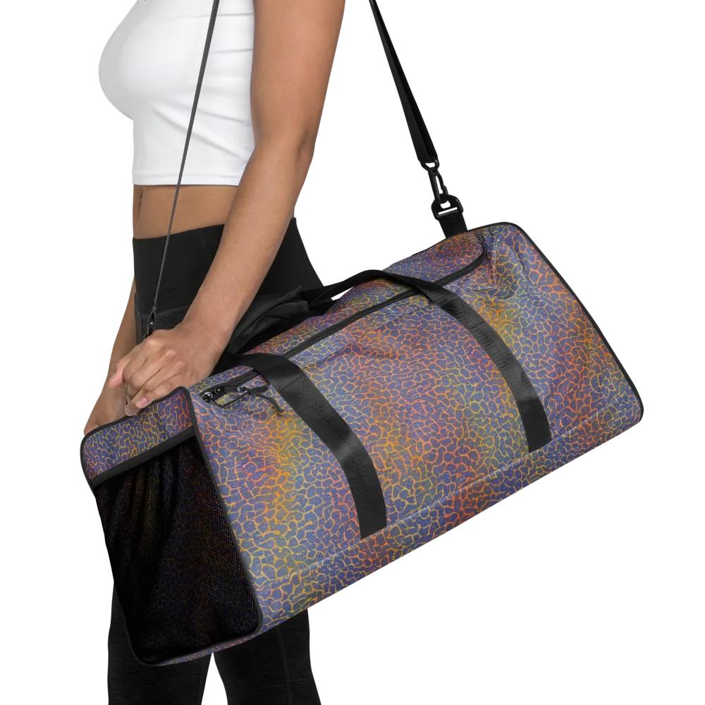 Martian Gridlock on Duffle Bag — Front