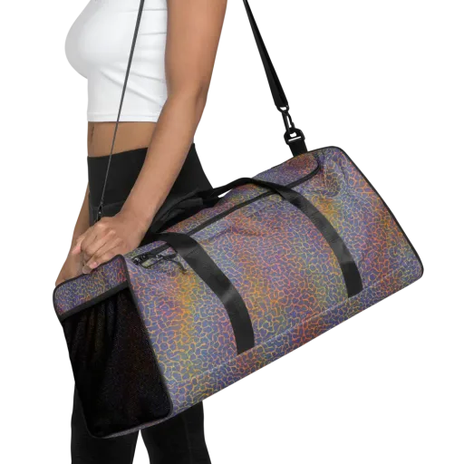 Martian Gridlock on a Duffle Bag