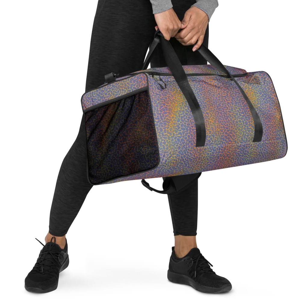 Martian Gridlock on Duffle Bag — Right Front