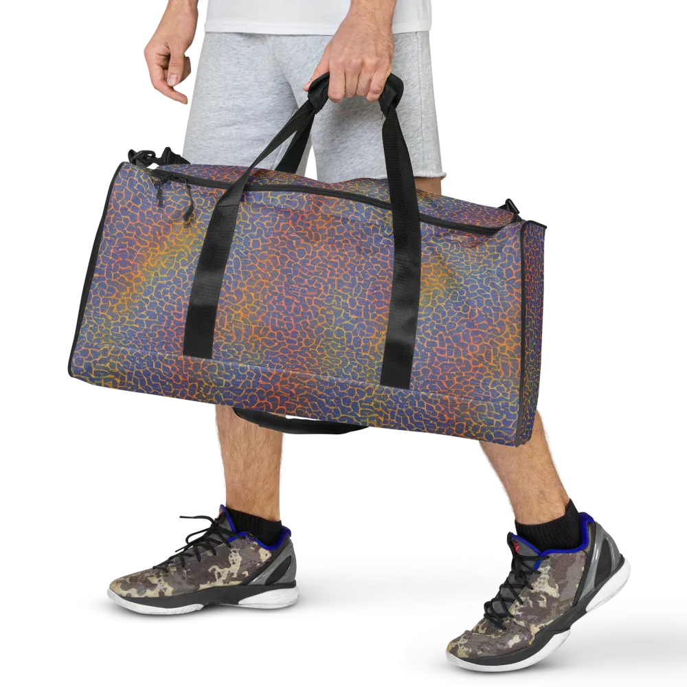 Martian Gridlock on Duffle Bag — Front