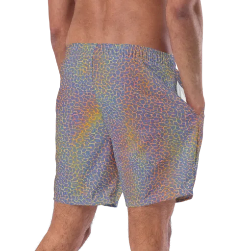 Martian Gridlock on a Swim Trunks