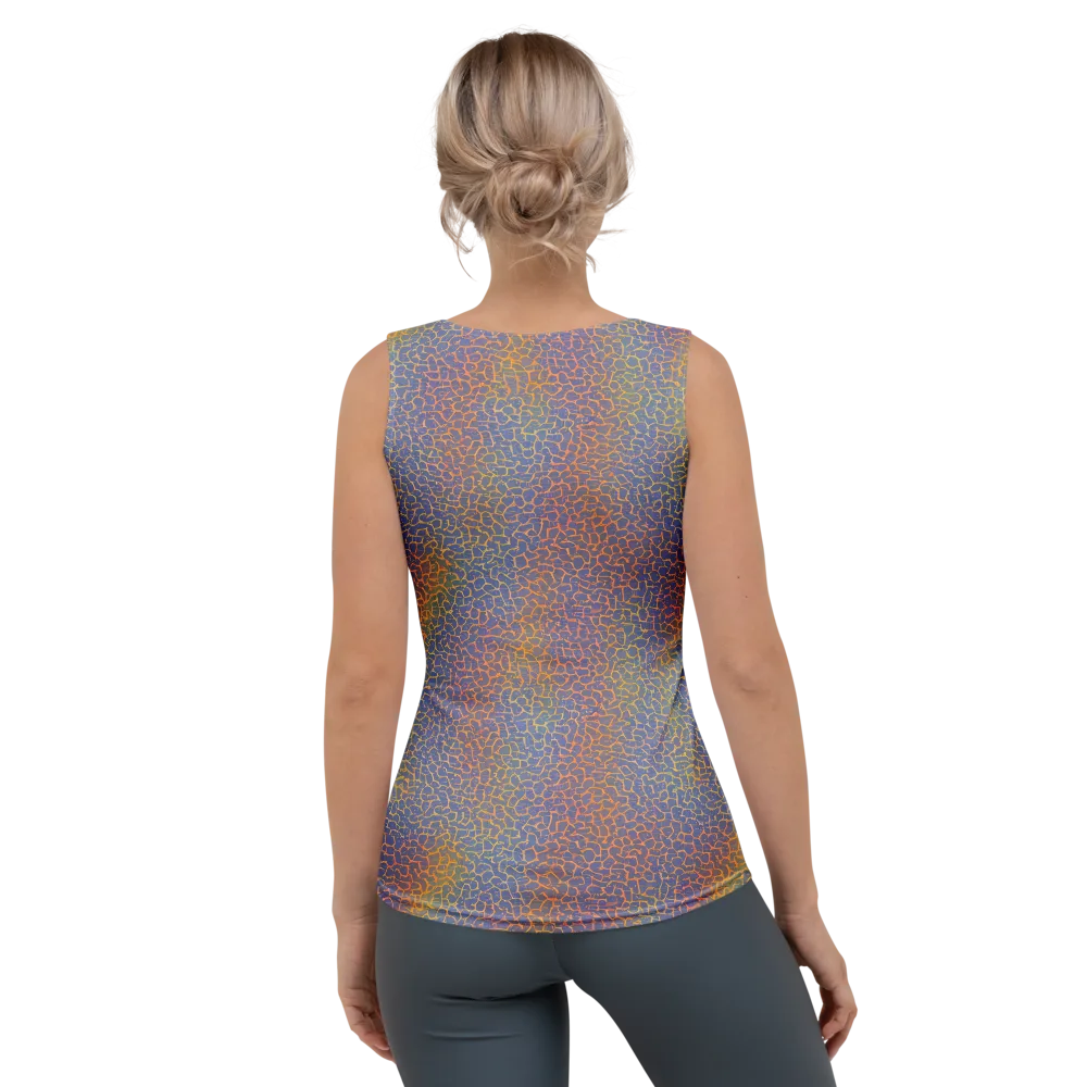 Martian Gridlock on Women's Tank Top — Back
