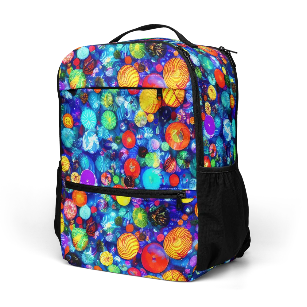 Chroma Dazzle on Utility Backpack — Left Front