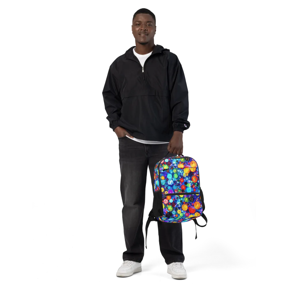 Chroma Dazzle on Utility Backpack — Front