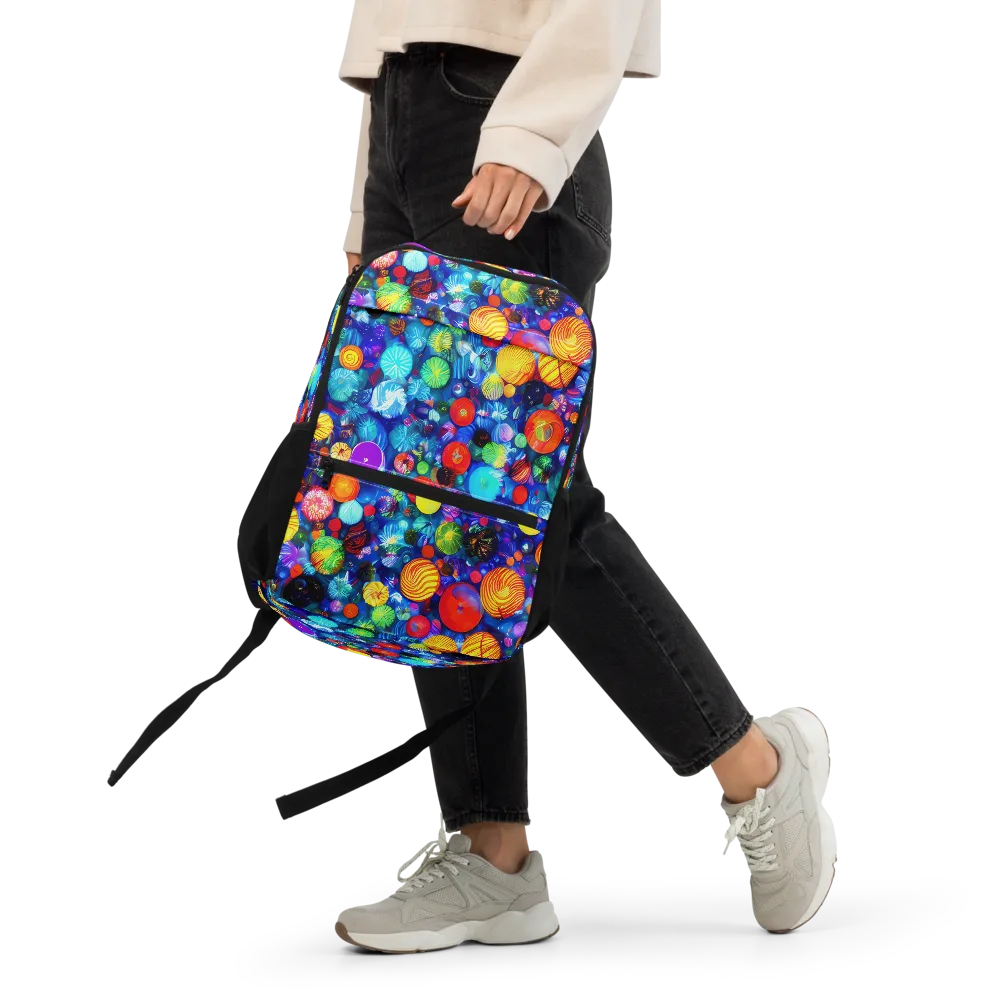 Chroma Dazzle on Utility Backpack — Front