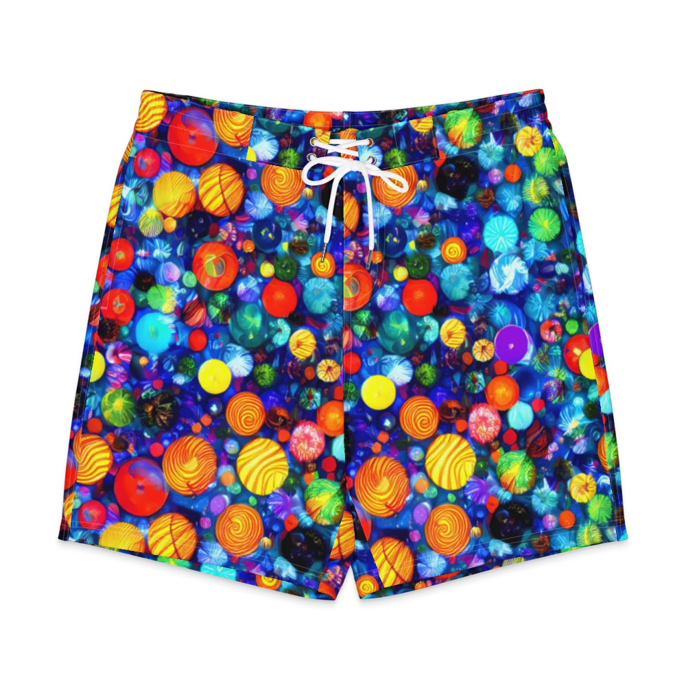 Chroma Dazzle on Men's Board Shorts — Front