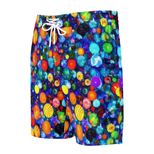 Chroma Dazzle on a Men's Board Shorts