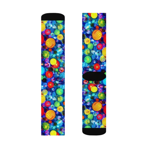 Chroma Dazzle on a Socks