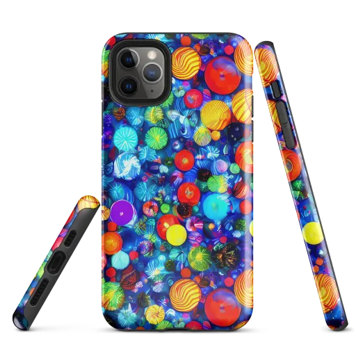 Chroma Dazzle on a Tough Case for iPhone®