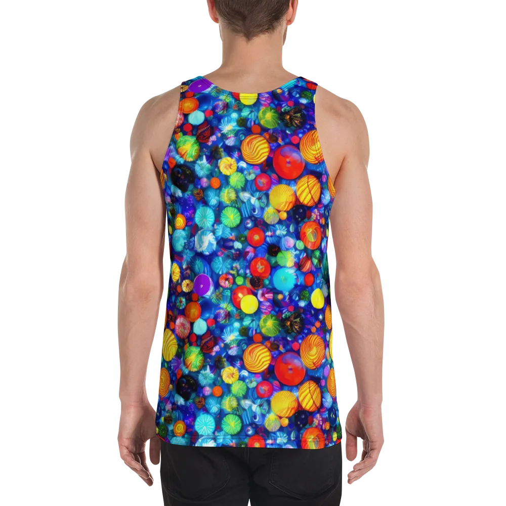 Chroma Dazzle on Men's Tank Top — Back