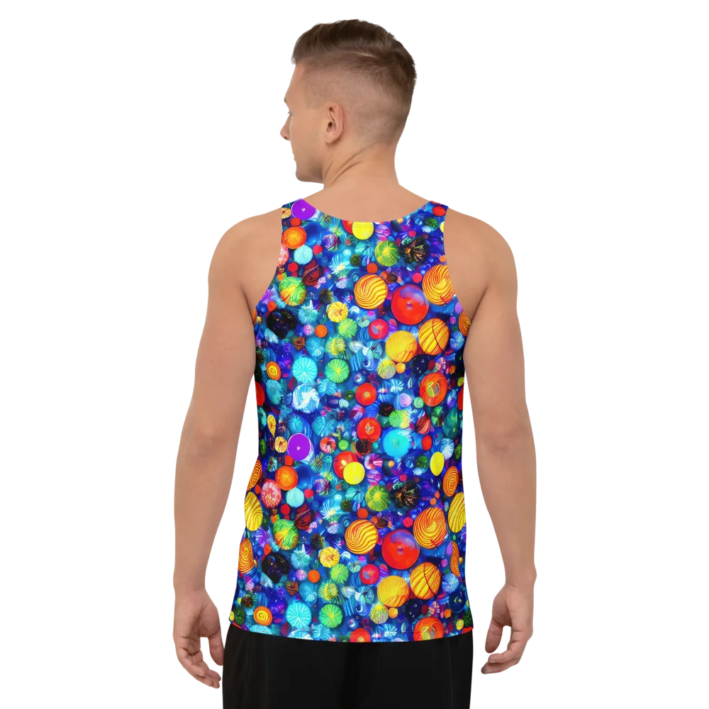 Chroma Dazzle on Men's Tank Top — Back