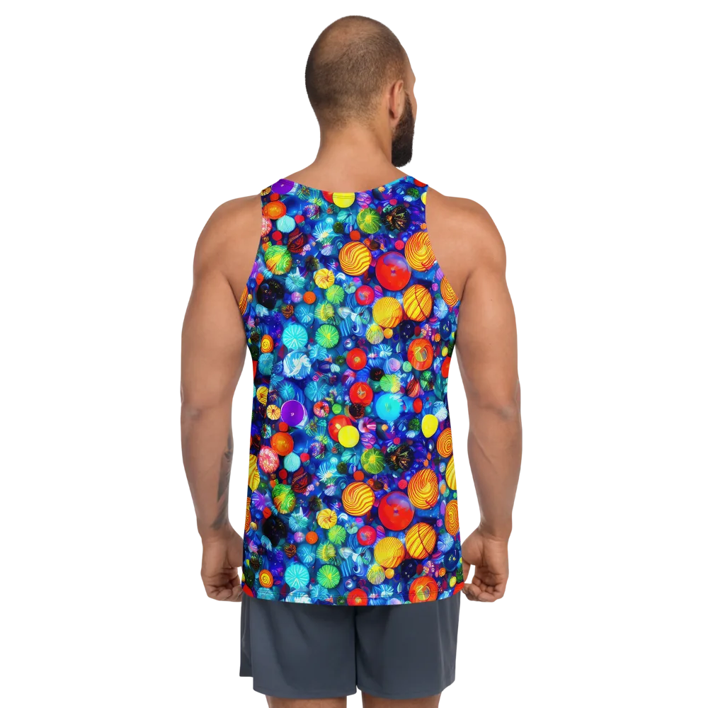 Chroma Dazzle on Men's Tank Top — Back