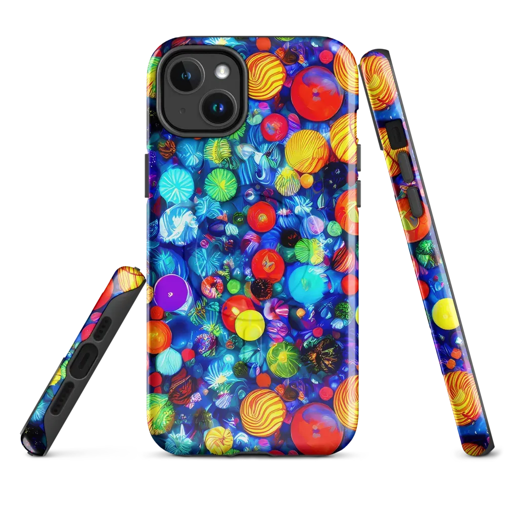 Chroma Dazzle on MagSafe Tough Case for iPhone® — Front