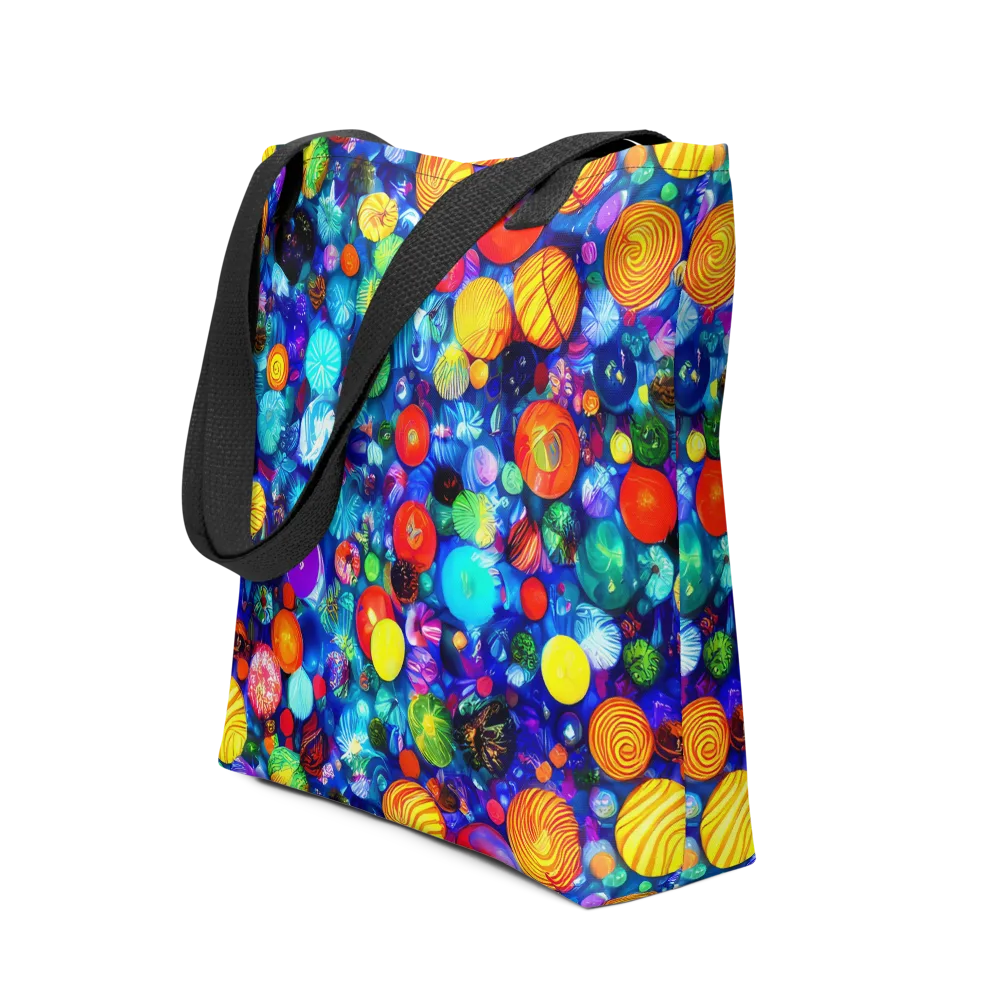 Chroma Dazzle on Tote Bag — Front
