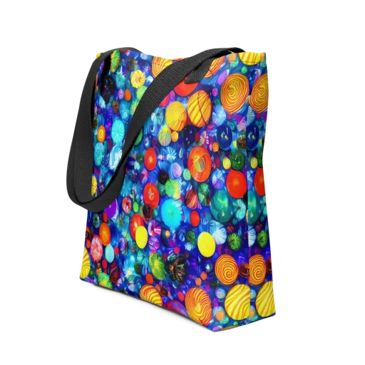 Chroma Dazzle on a Tote Bag