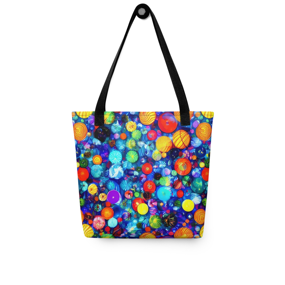 Chroma Dazzle on Tote Bag — Front