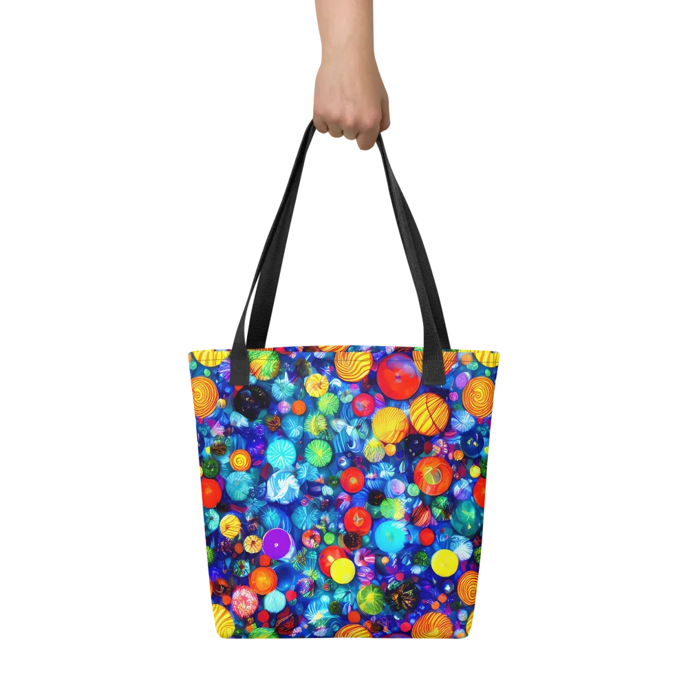 Chroma Dazzle on Tote Bag — Front