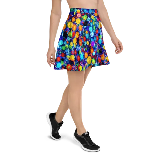 Chroma Dazzle on a Skater Skirt