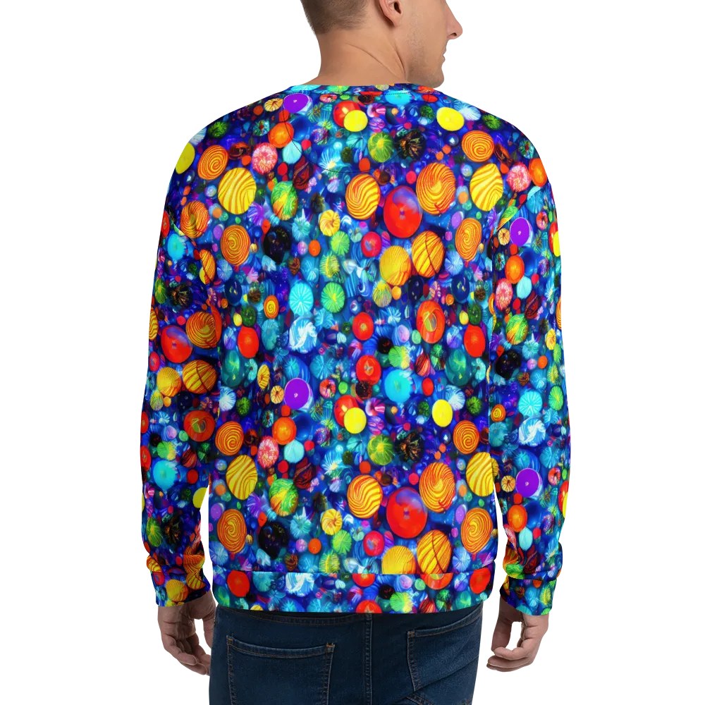Chroma Dazzle on Sweatshirt — Back