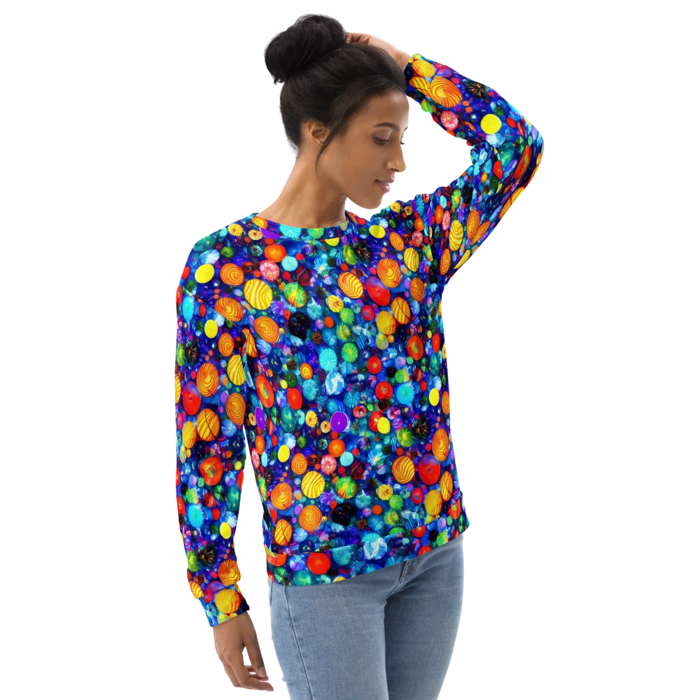 Chroma Dazzle on Sweatshirt — Right Front