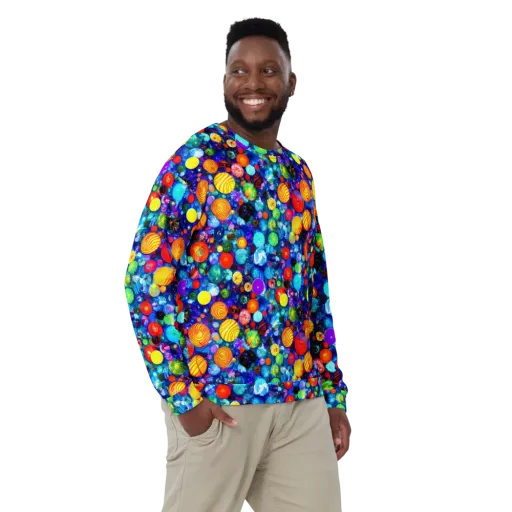 Chroma Dazzle on a Sweatshirt
