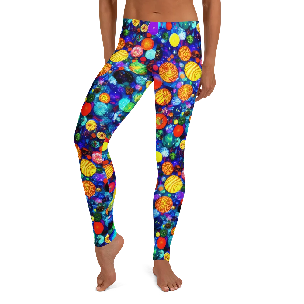 Chroma Dazzle on Leggings — Front