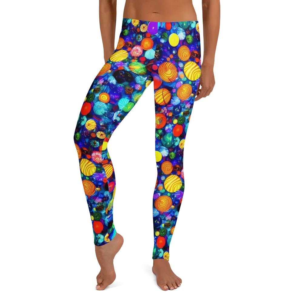 Chroma Dazzle on Leggings — Front