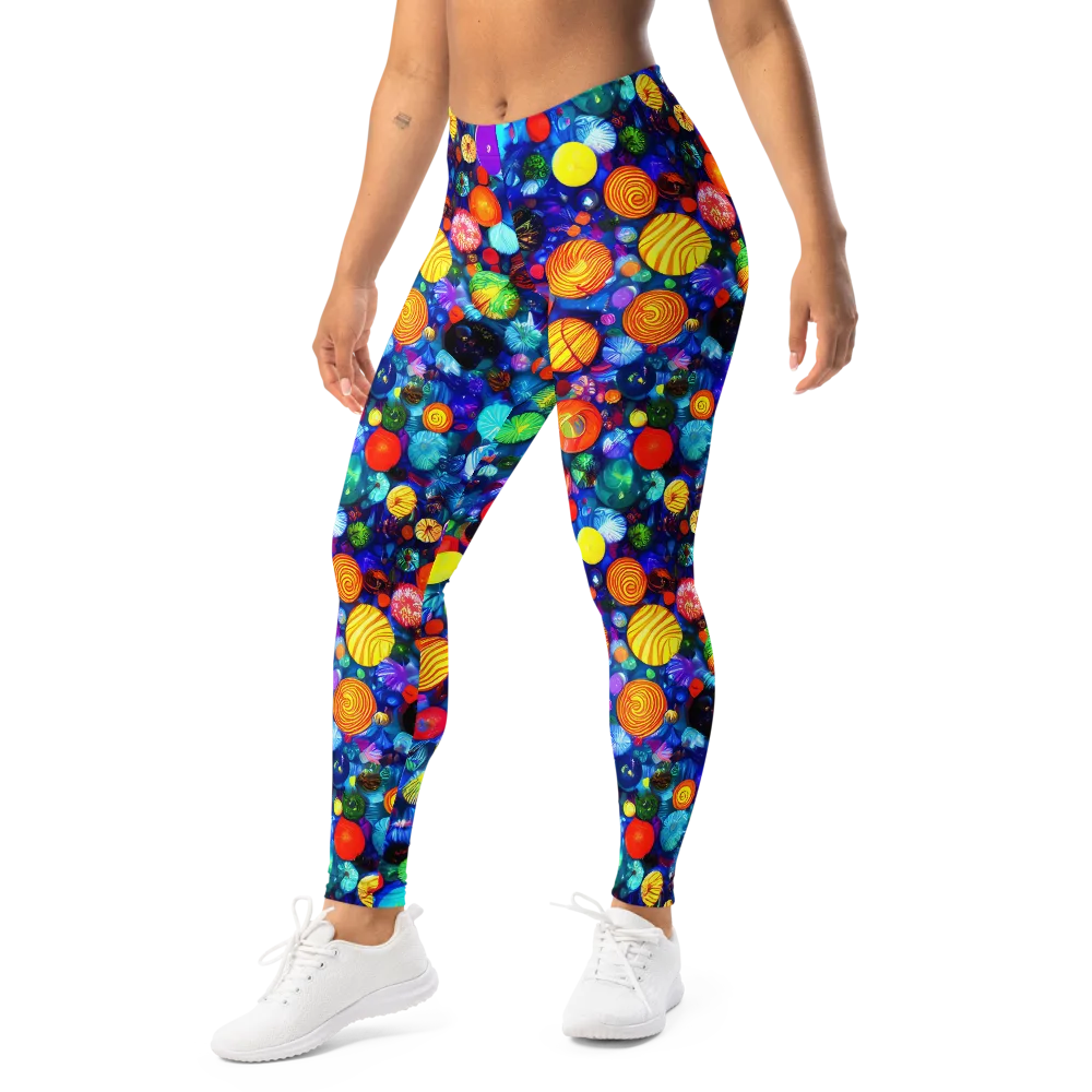 Chroma Dazzle on Leggings — Left Front