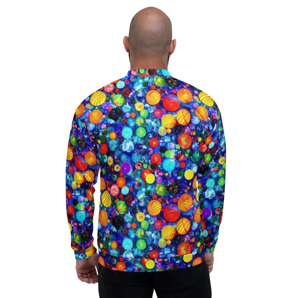 Chroma Dazzle on Bomber Jacket — Back