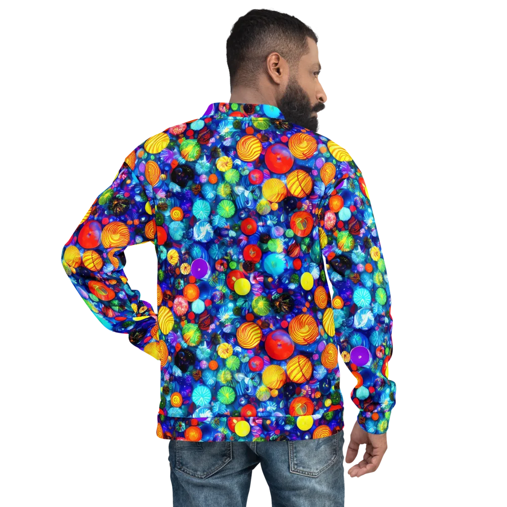 Chroma Dazzle on Bomber Jacket — Back