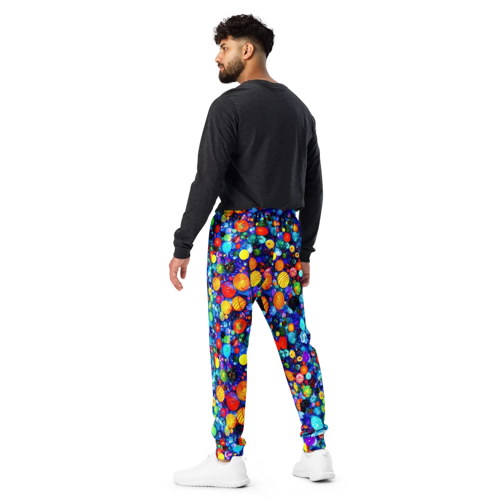 Chroma Dazzle on Men's Joggers — Back