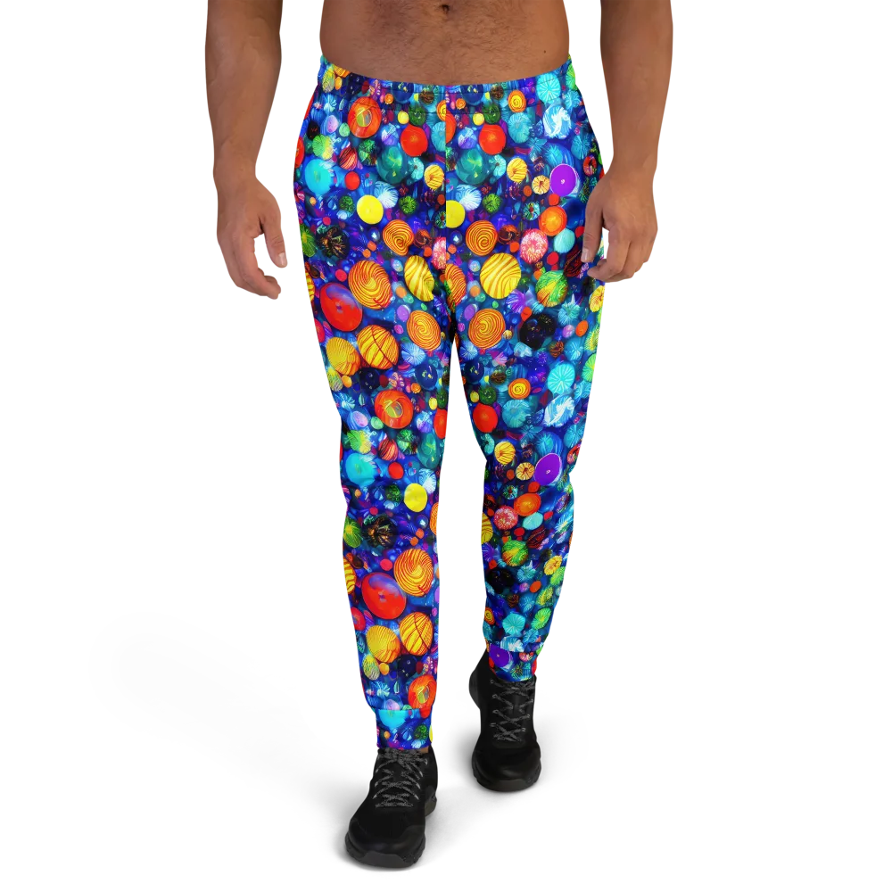 Chroma Dazzle on Men's Joggers — Front