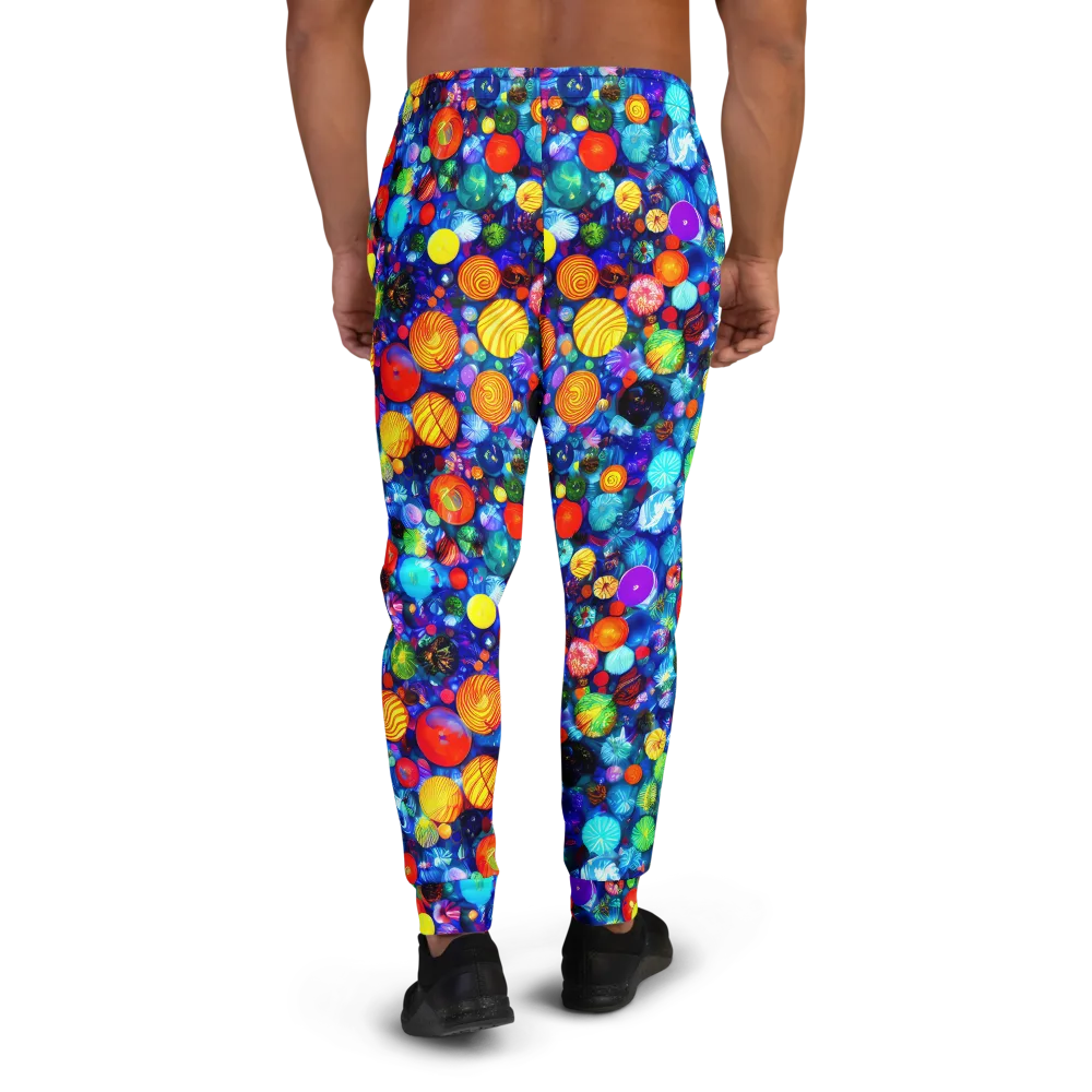 Chroma Dazzle on Men's Joggers — Back