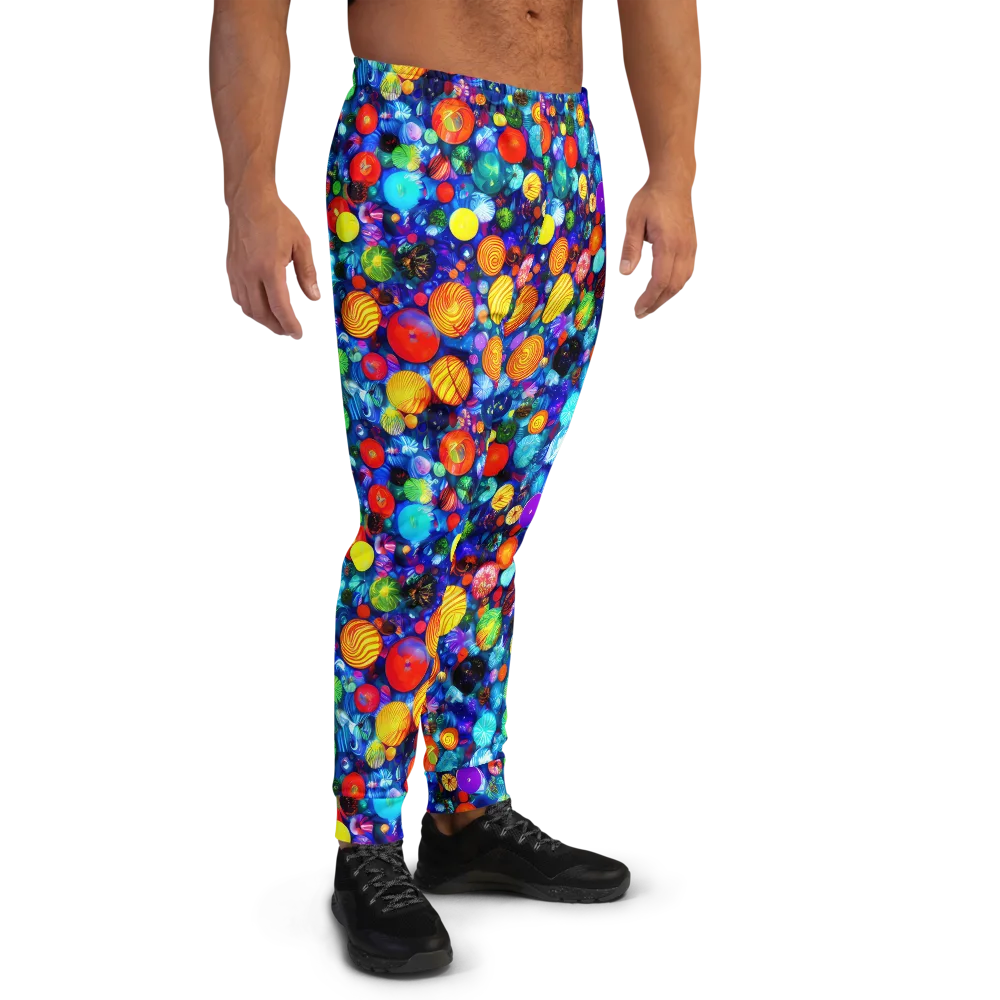 Chroma Dazzle on Men's Joggers — Right
