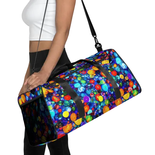 Chroma Dazzle on a Duffle Bag