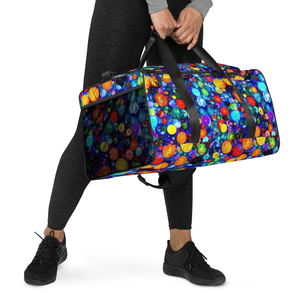 Chroma Dazzle on Duffle Bag — Right Front