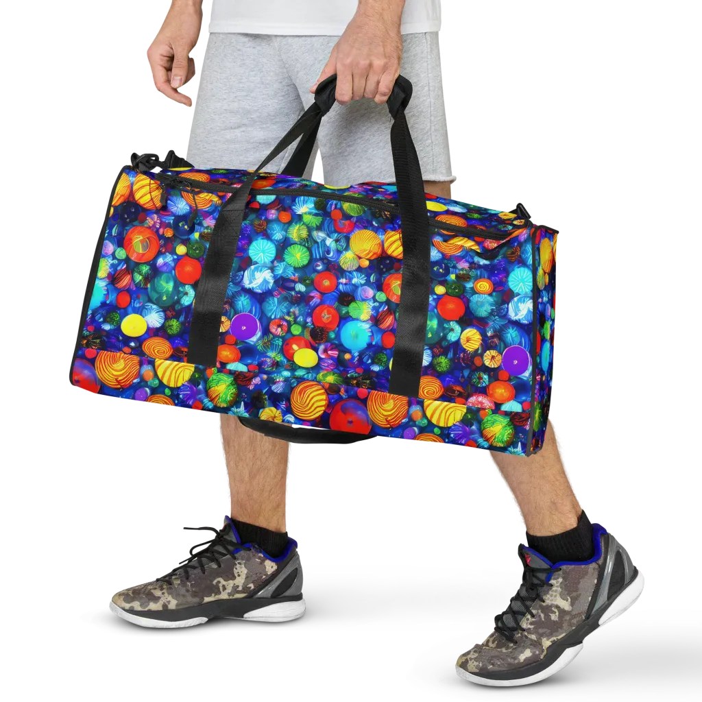 Chroma Dazzle on Duffle Bag — Front