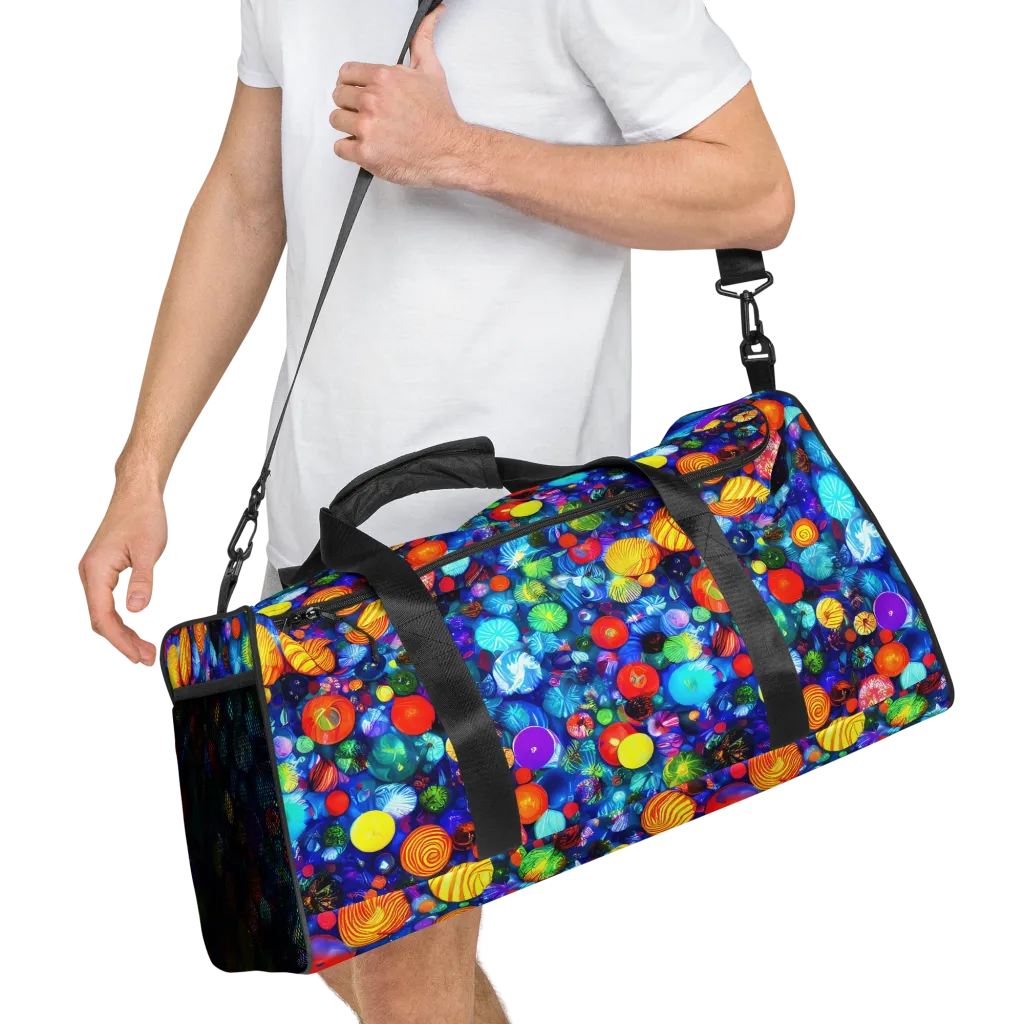 Chroma Dazzle on Duffle Bag — Right Front