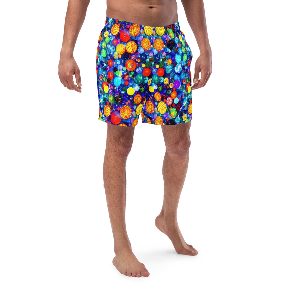 Chroma Dazzle on Swim Trunks — Front