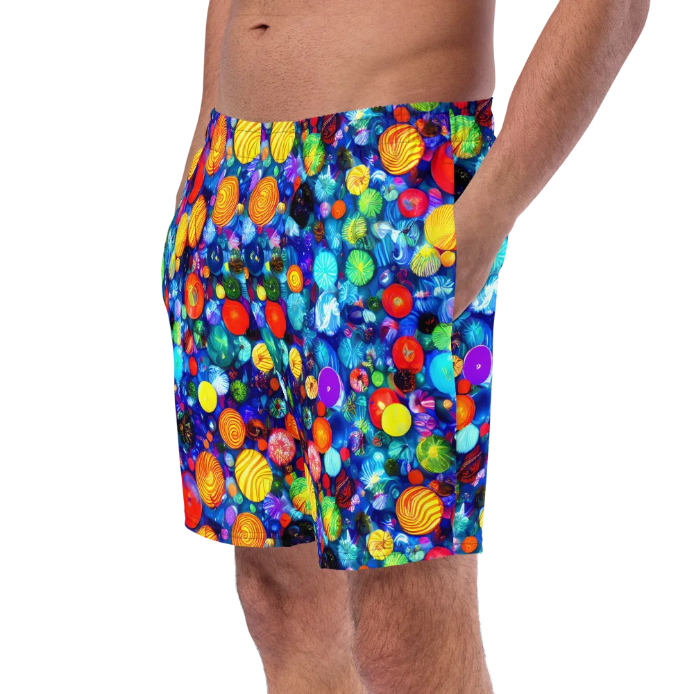 Chroma Dazzle on Swim Trunks — Left Front