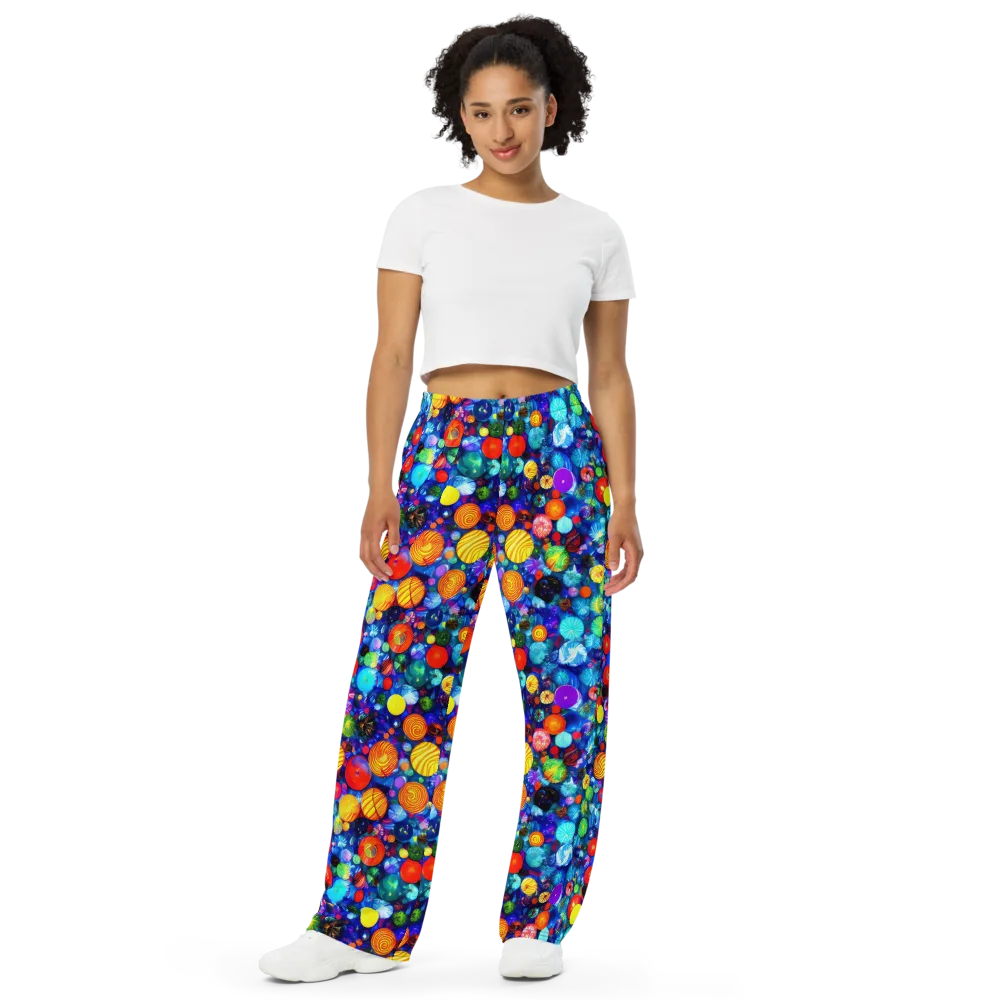 Chroma Dazzle on Wide-Leg Pants — Front