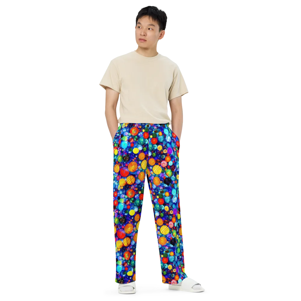 Chroma Dazzle on Wide-Leg Pants — Front