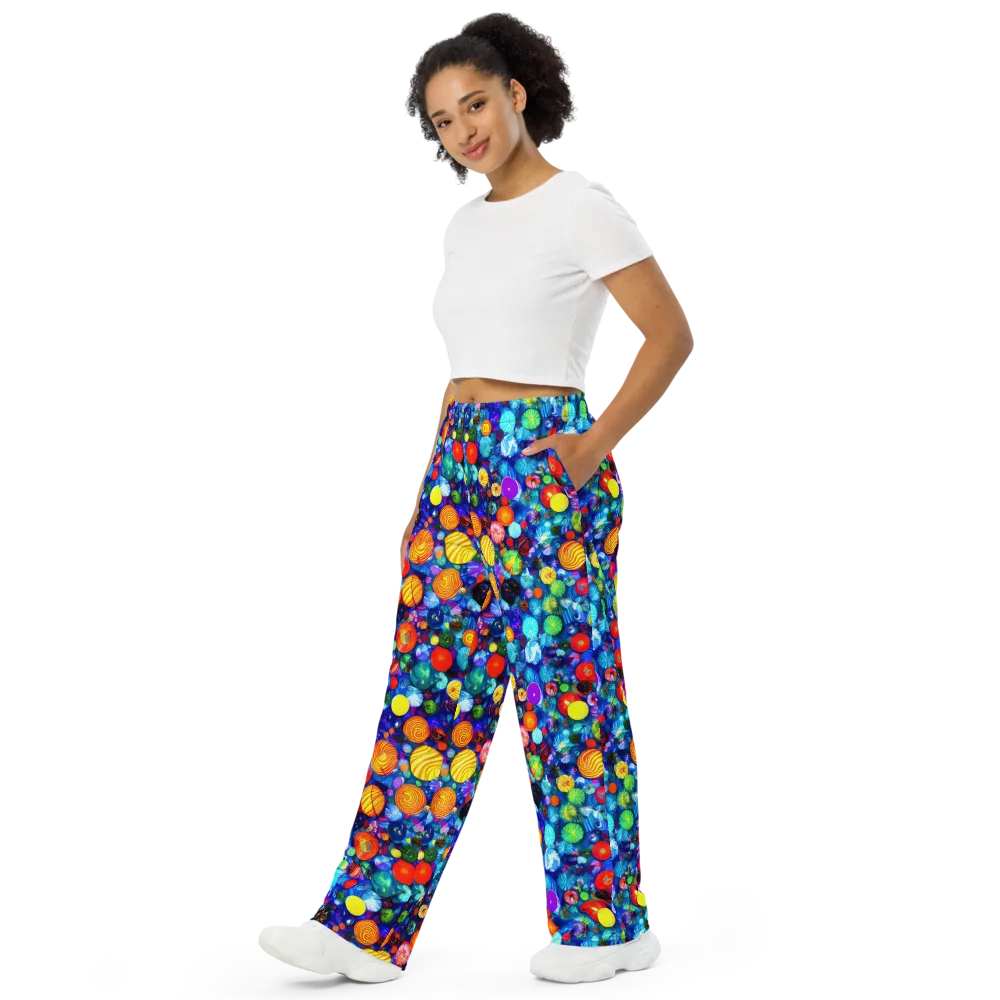 Chroma Dazzle on Wide-Leg Pants — Left Front
